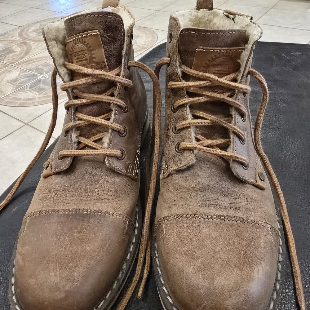 Men's Brown Leather Boots